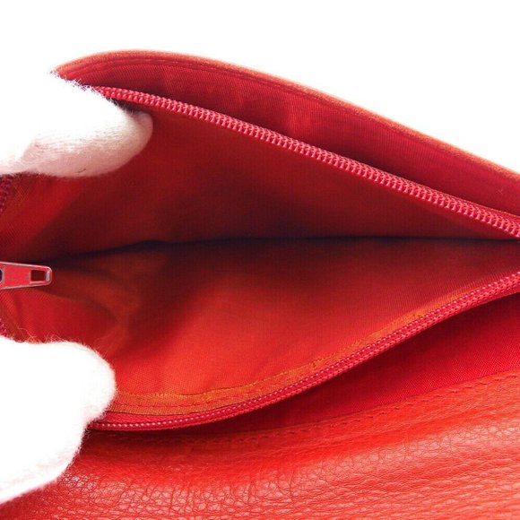 DIOR Long Wallet CD Mark Leather Authentic - Picture 5 of 11